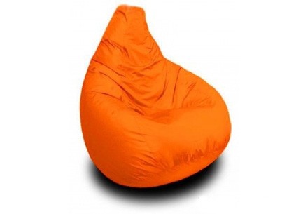 Разыгрывается: Кресло-мешок «Оранжевое лето-классика» из ткани Оксфорд от магазина «100 матрасов»