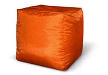 Разыгрывается: Два пуфа «Оранжевое лето-куб» из ткани Оксфорд от магазина «100 матрасов»